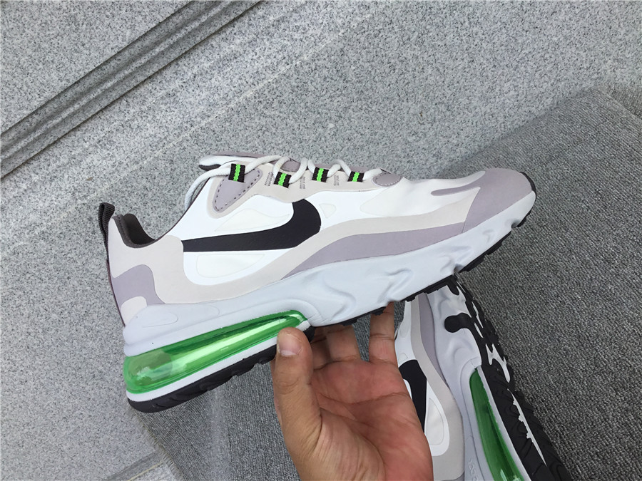 Nike Air Max 270 React Air Cushioned Running Shoe CI3866-100