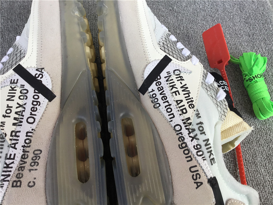 Nike Air Max90 Joint Air Cushion Mesh Breathable Running Shoes AA7293-100