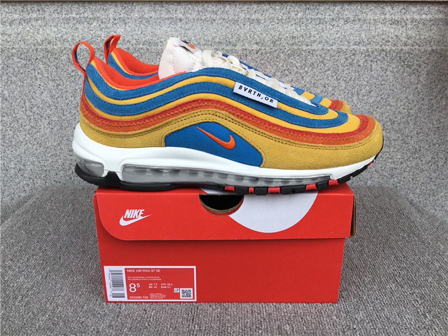 Nike Air Max 97 Full Length Air-Cushioned Running Shoes DH1085-700