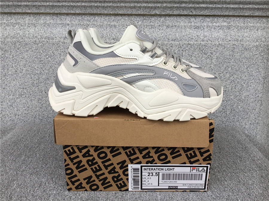 Fila heightened retro casual running shoes old shoes 1JMO1283-050