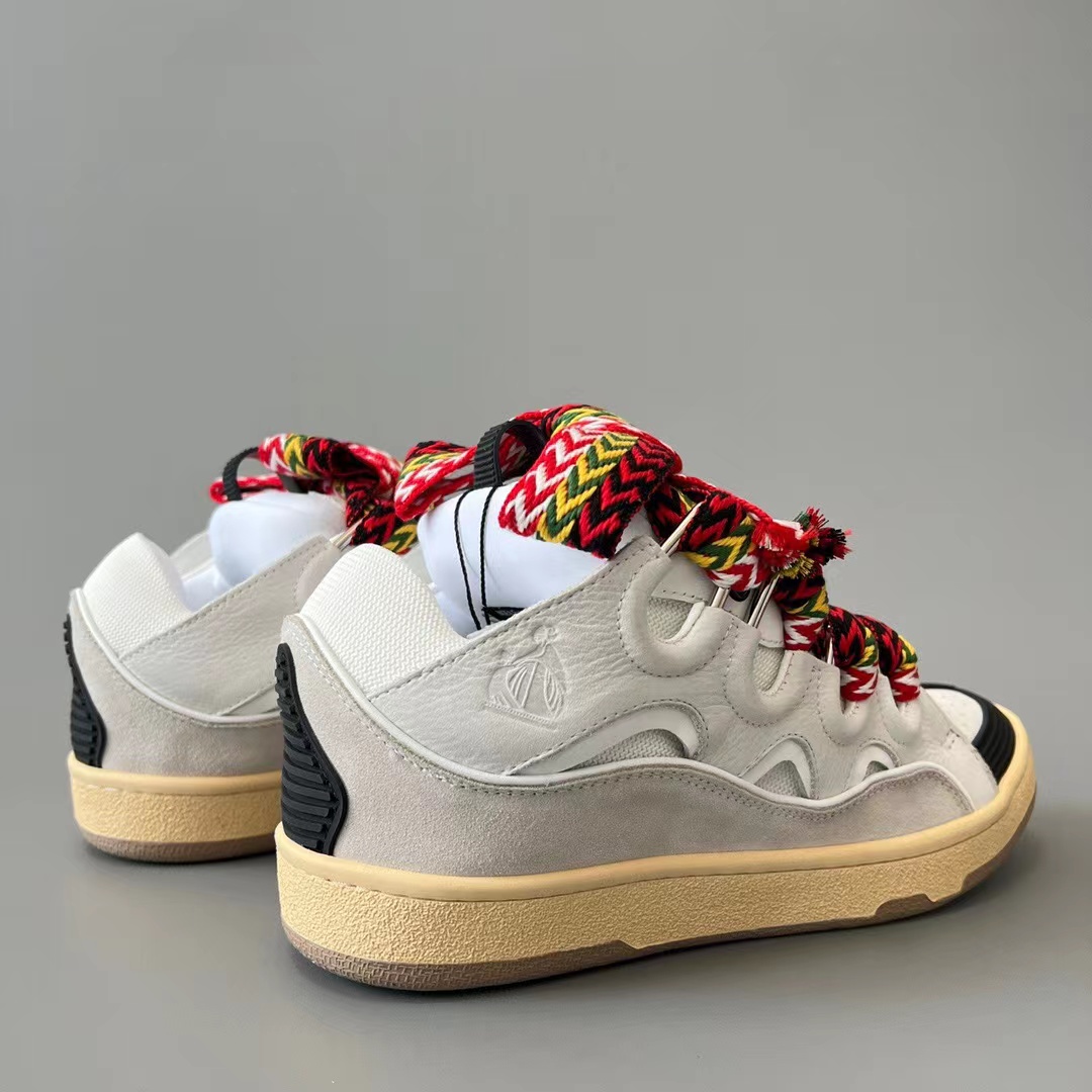 Lanvin Curb Sneaker White Multicolor