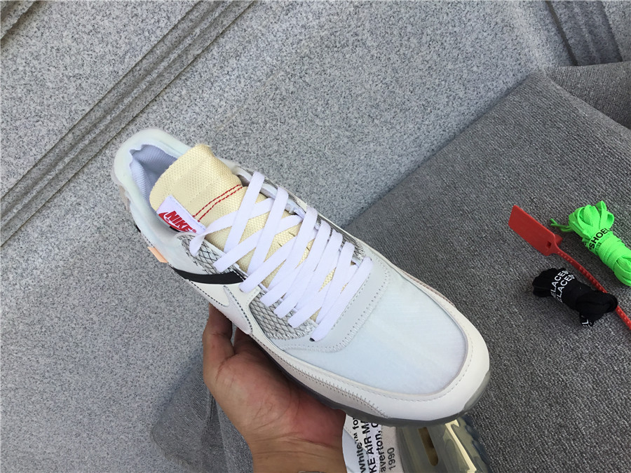 Nike Air Max90 Joint Air Cushion Mesh Breathable Running Shoes AA7293-100