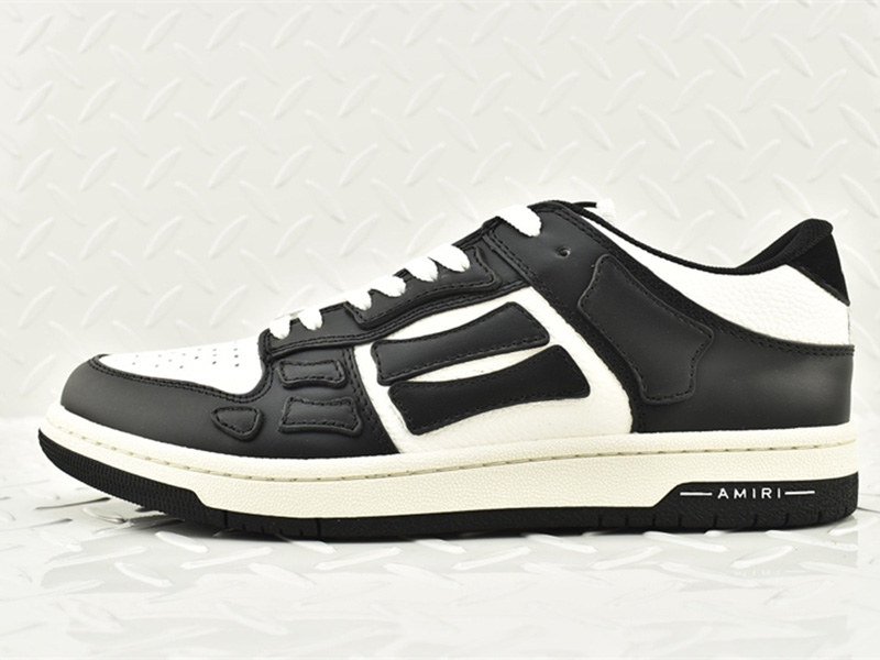 AMIRI Skel Top Black White WFS003-111