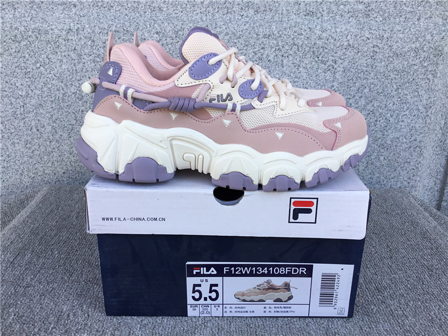 Fila heightened retro casual running shoes old shoes F12W134108FDR