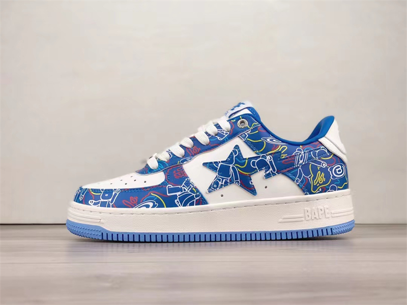 A Bathing Ape Bape Sta Medicom Toy Bearbrick Camo Blue 1H73-191-913