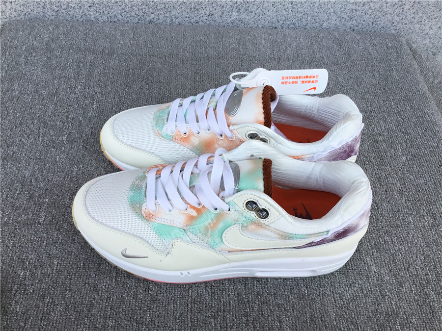 Nike Air Max 1 Nike Half Palm Air Cushion Retro Running Shoes FJ7734-101