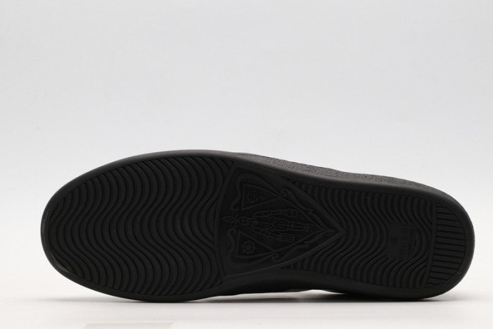 Gucci Ace Embroidered Low-Top Sneaker black