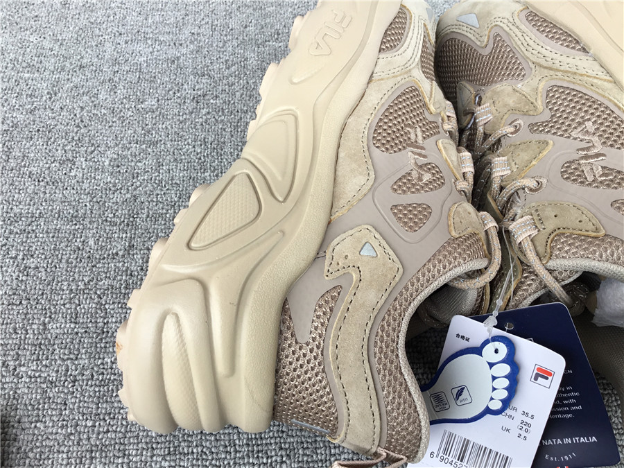 Fila heightened retro casual running shoes old shoes 1RM01559-925