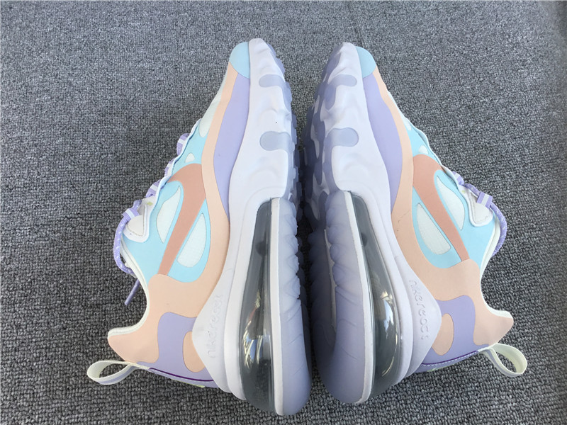 Nike Air Max 270 React Air Cushioned Running Shoe CQ4805-146