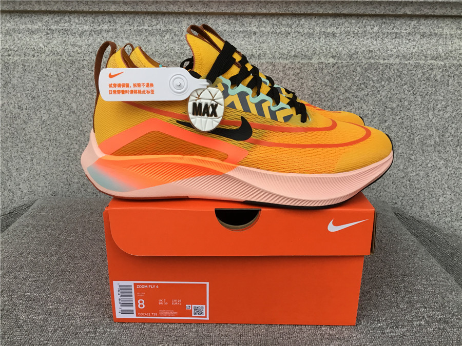 Nike Zoom Fly 4 Carbon Plate Running Shoe DO2421-739