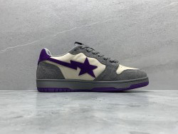 A Bathing Ape Bape Court Sta White Blue Camo