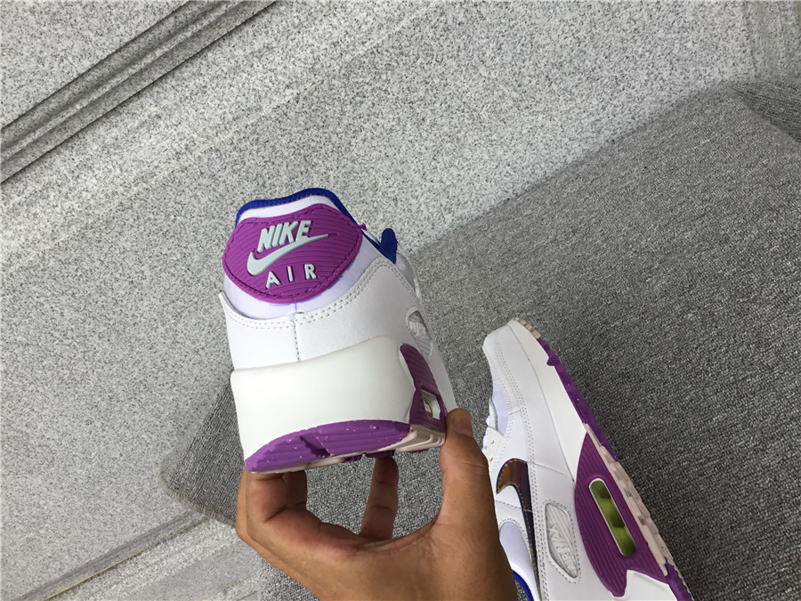 Nike Air Max90 Joint Air Cushion Mesh Breathable Running Shoes CJ0623-100