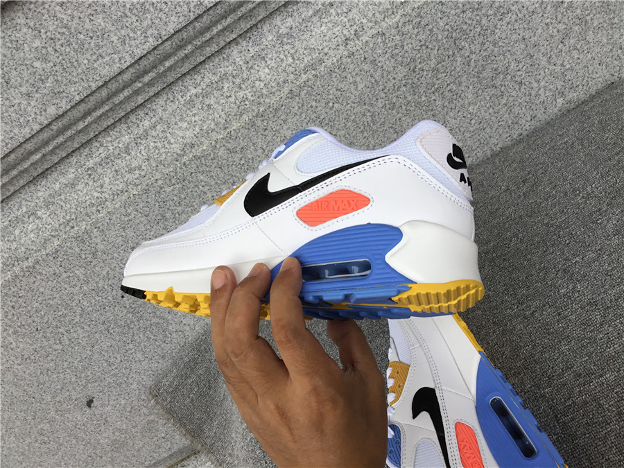 Nike Air Max90 Joint Air Cushion Mesh Breathable Running Shoes CZ3950-100