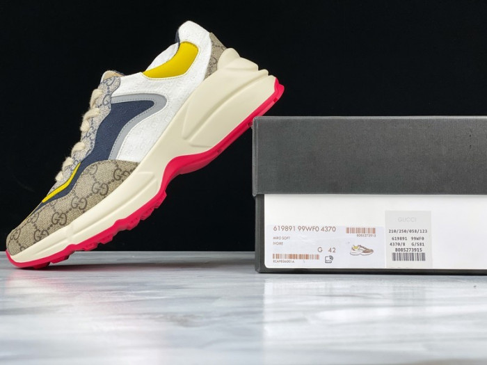 Gucci Rhyton Vintage Trainer Sneaker 576965 DRW00 9522