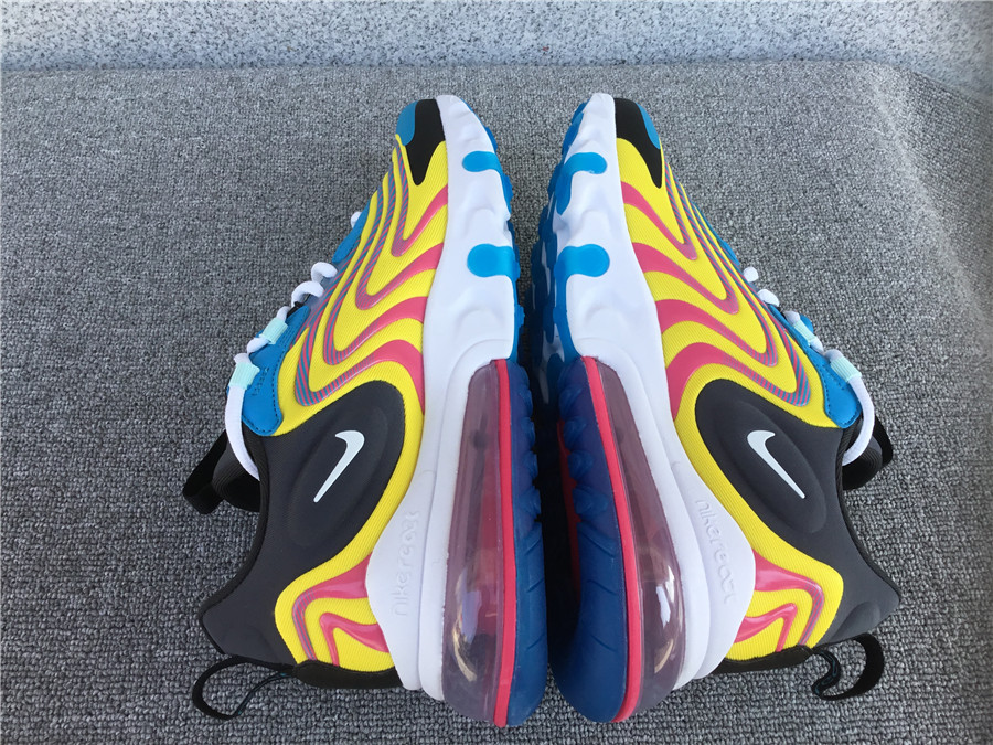 Nike Air Max 270 React Air Cushioned Running Shoe CD0113-400