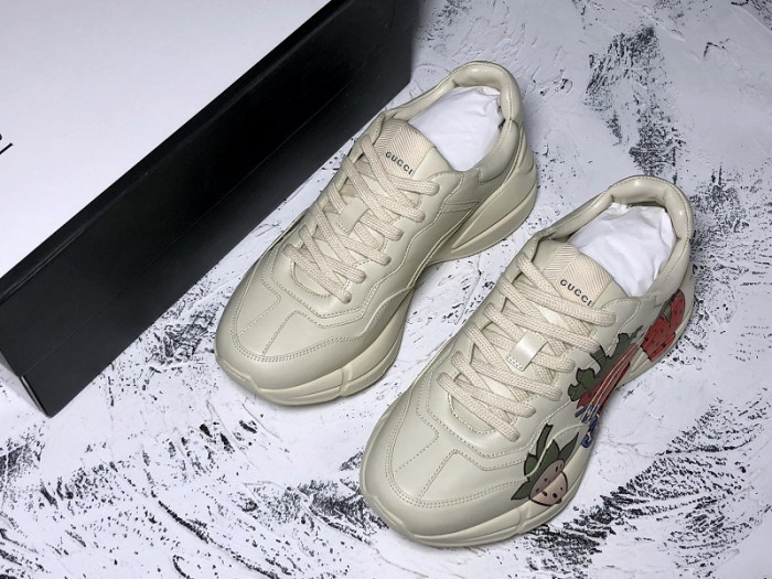 Gucci Rhyton Vintage Trainer Sneaker 576963 DRW00 9522