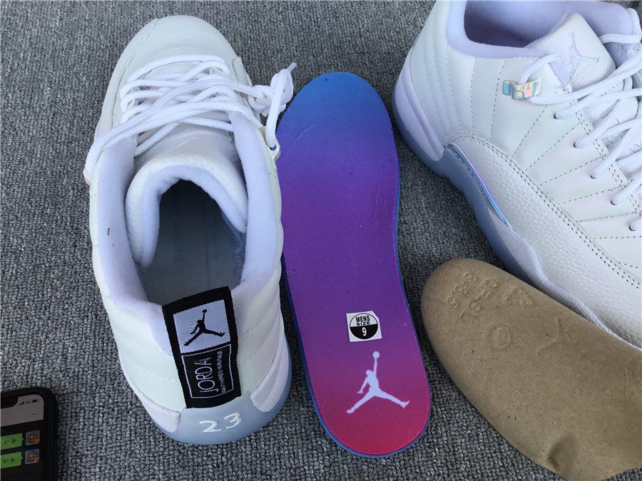 Air Jordan 12 Low easter egg white blue