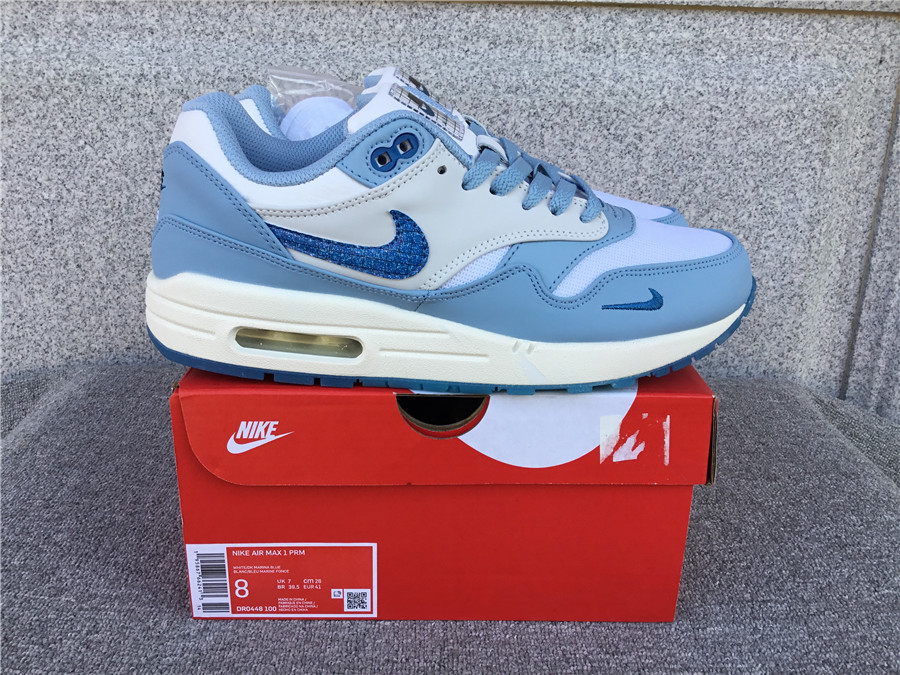 Nike Air Max 1 Nike Half Palm Air Cushion Retro Running Shoes DR0448-100