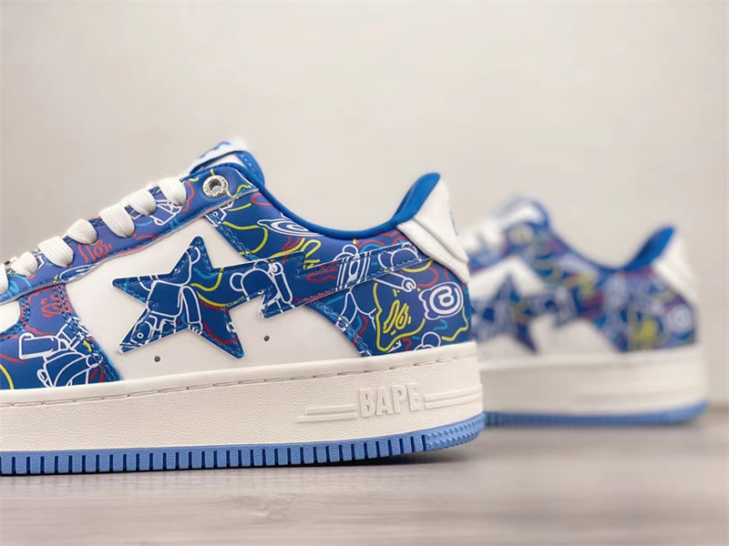 A Bathing Ape Bape Sta Medicom Toy Bearbrick Camo Blue 1H73-191-913