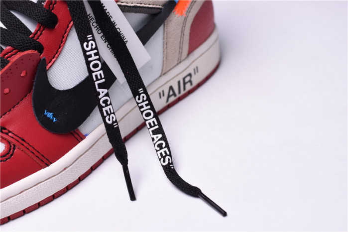 Off-White Air Jordan 1 Retro Chicago The Ten AA3834-101
