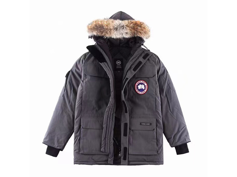 Canada goose down jacket gray black