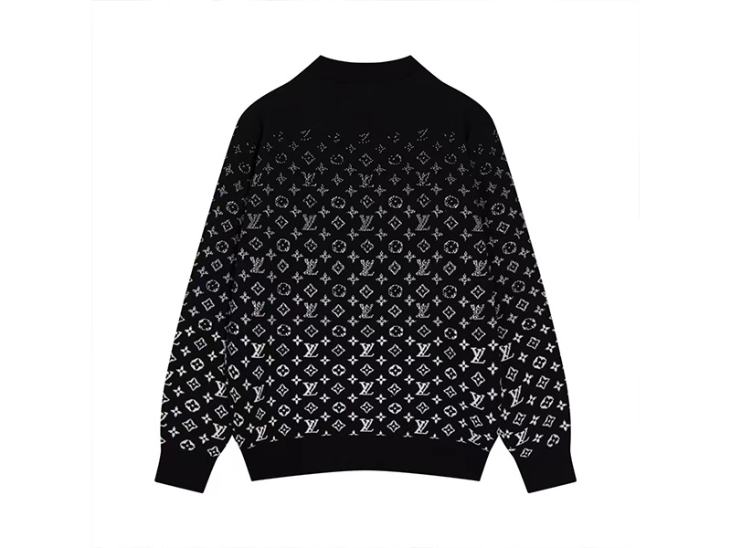 Printed small print sweater all over print