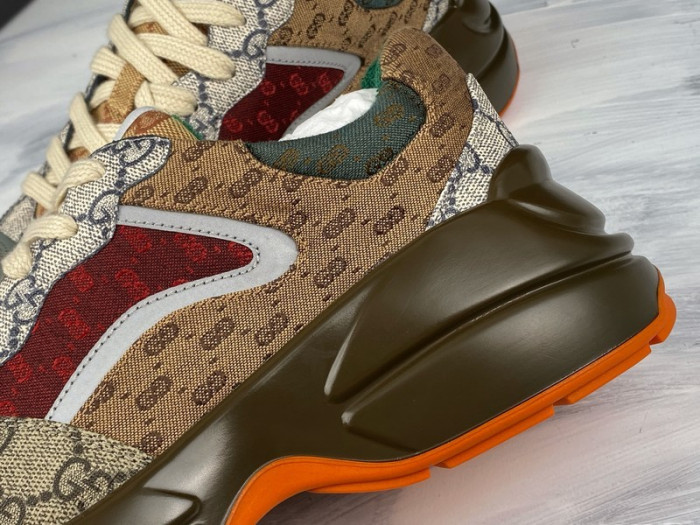 Gucci Rhyton Vintage Trainer Sneaker 576969 DRW00 9522