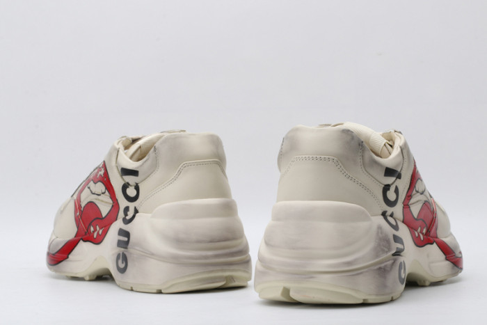 Gucci Rhyton Vintage Trainer Sneaker 576965 DRW00 9555