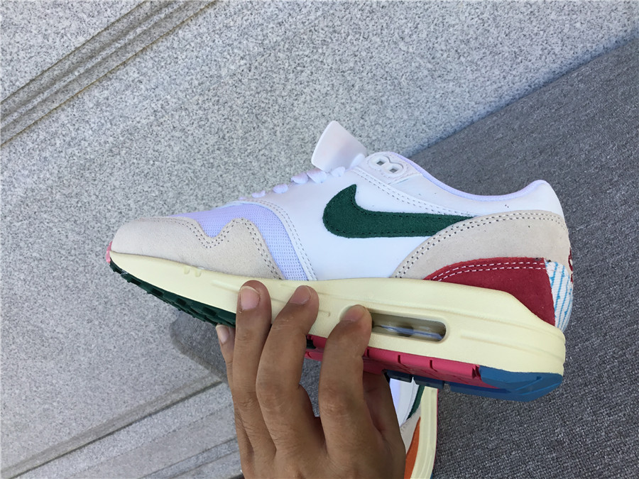 Nike Air Max 1 Nike Half Palm Air Cushion Retro Running Shoes FQ0256-131