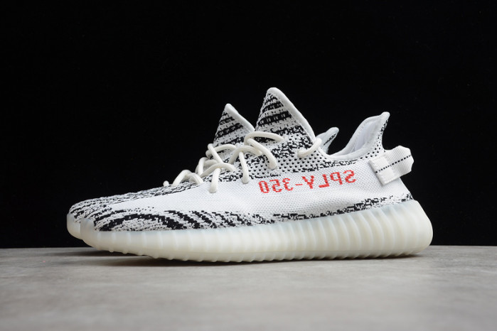 adidas Yeezy Boost 350 V2 Zebra Black White CP9654