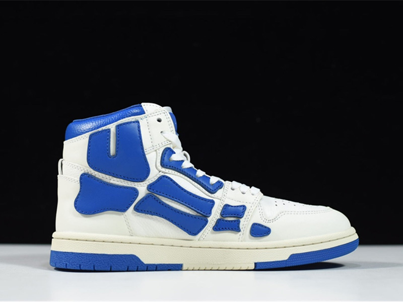 AMIRI Skel Top Hi Blue White 741-XV9004