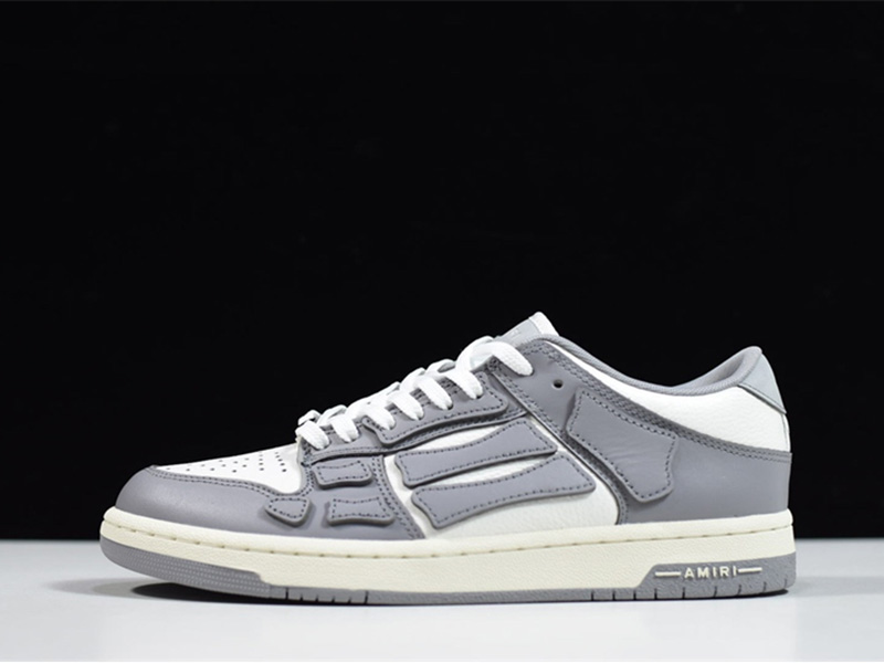 AMIRI Skel Top Low Gery White MFS003-043