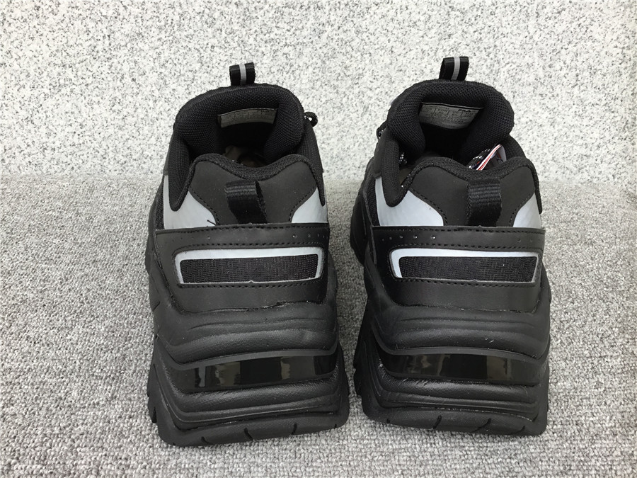 Fila heightened retro casual running shoes old shoes T12MO41107FBK