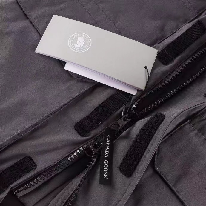 Canada goose down jacket gray black