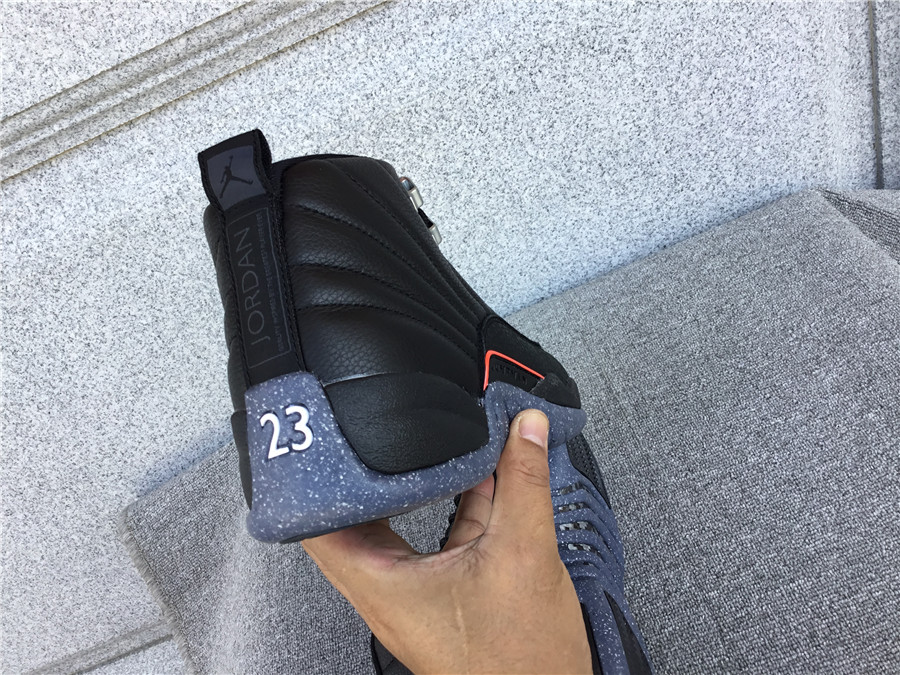 Air Jordan 12 black red gray cement