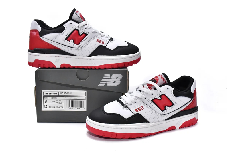 Get New Balance 550 Shifted Sport Pack Team Red BB550HR1