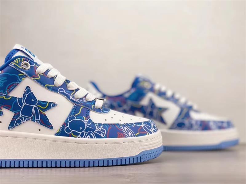 A Bathing Ape Bape Sta Medicom Toy Bearbrick Camo Blue 1H73-191-913