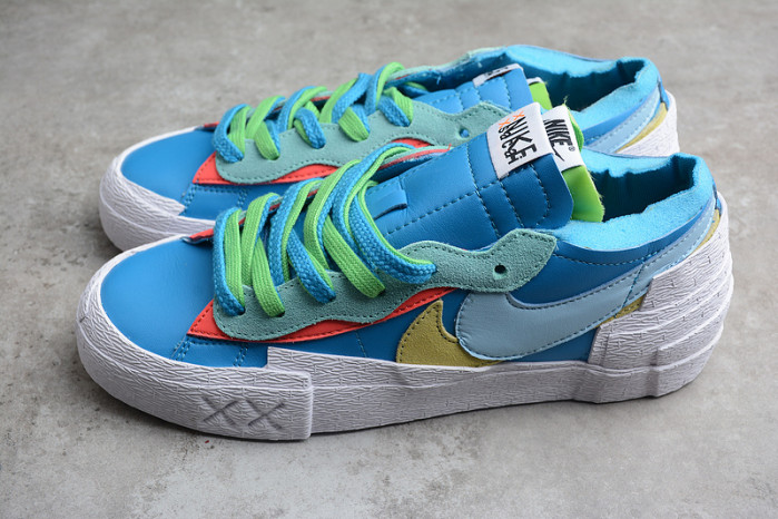 KAWS x sacai x Blazer Low Neptune Blue DM7901-400