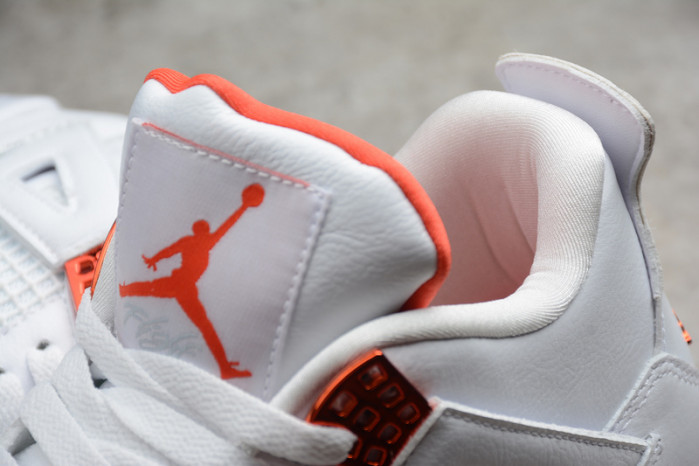 Air Jordan 4 Retro Pure Money Orange Metallic CT8527-118
