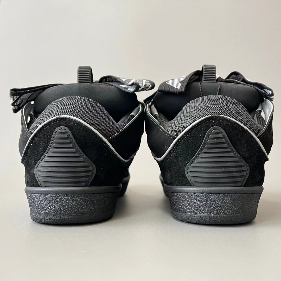 Lanvin Curb Sneaker Black Grey