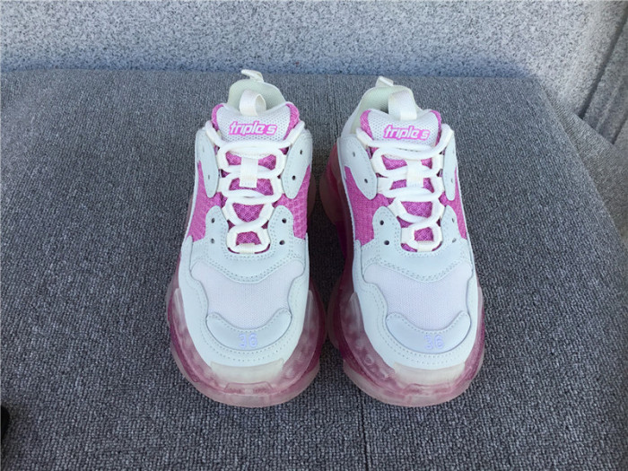 TRIPLES TRAINER CLEAR SOLE SNEAKERS 3000016