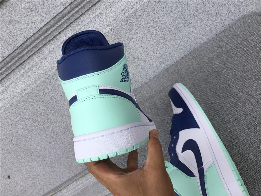 Air Jordan 1 Mid Otomo Cyan Brown Mocha