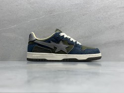 GT Bathing Ape Bape SK8 Sta Green Grey