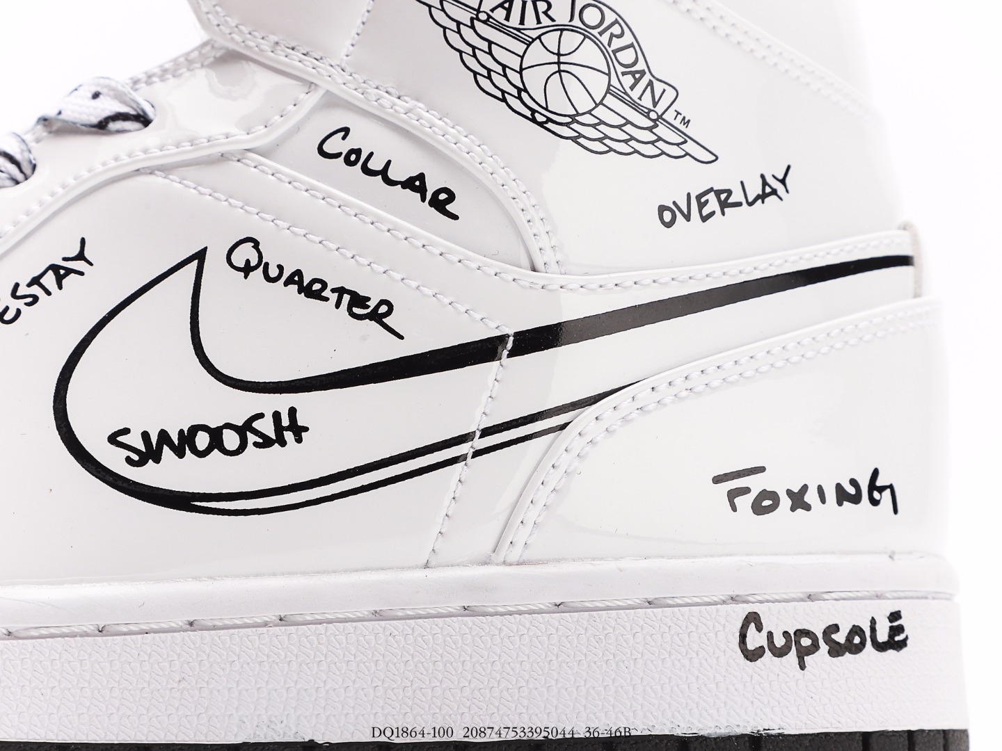 Air Jordan 1 Mid DQ1864-100