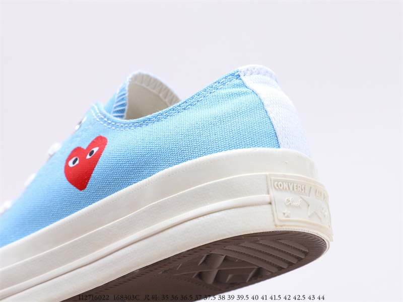 Converse Chuck Taylor All-Star 70 Ox Comme des Garcons Play Bright Blue 168303C