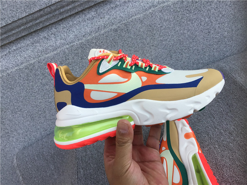 Nike Air Max 270 React Air Cushioned Running Shoe CQ4805-071