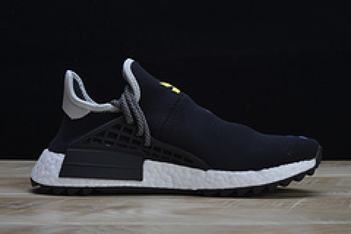 Pharrell x Adidas NMD Hu Tri-Color Black Running shoes 114970010