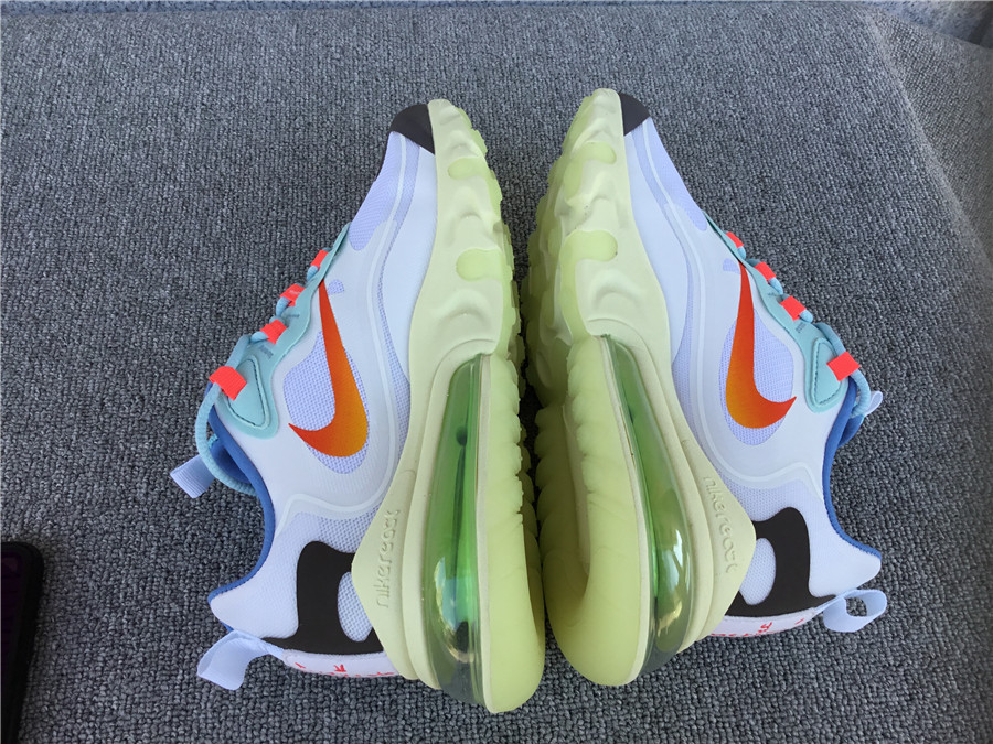 Nike Air Max 270 React Air Cushioned Running Shoe CT2864-100