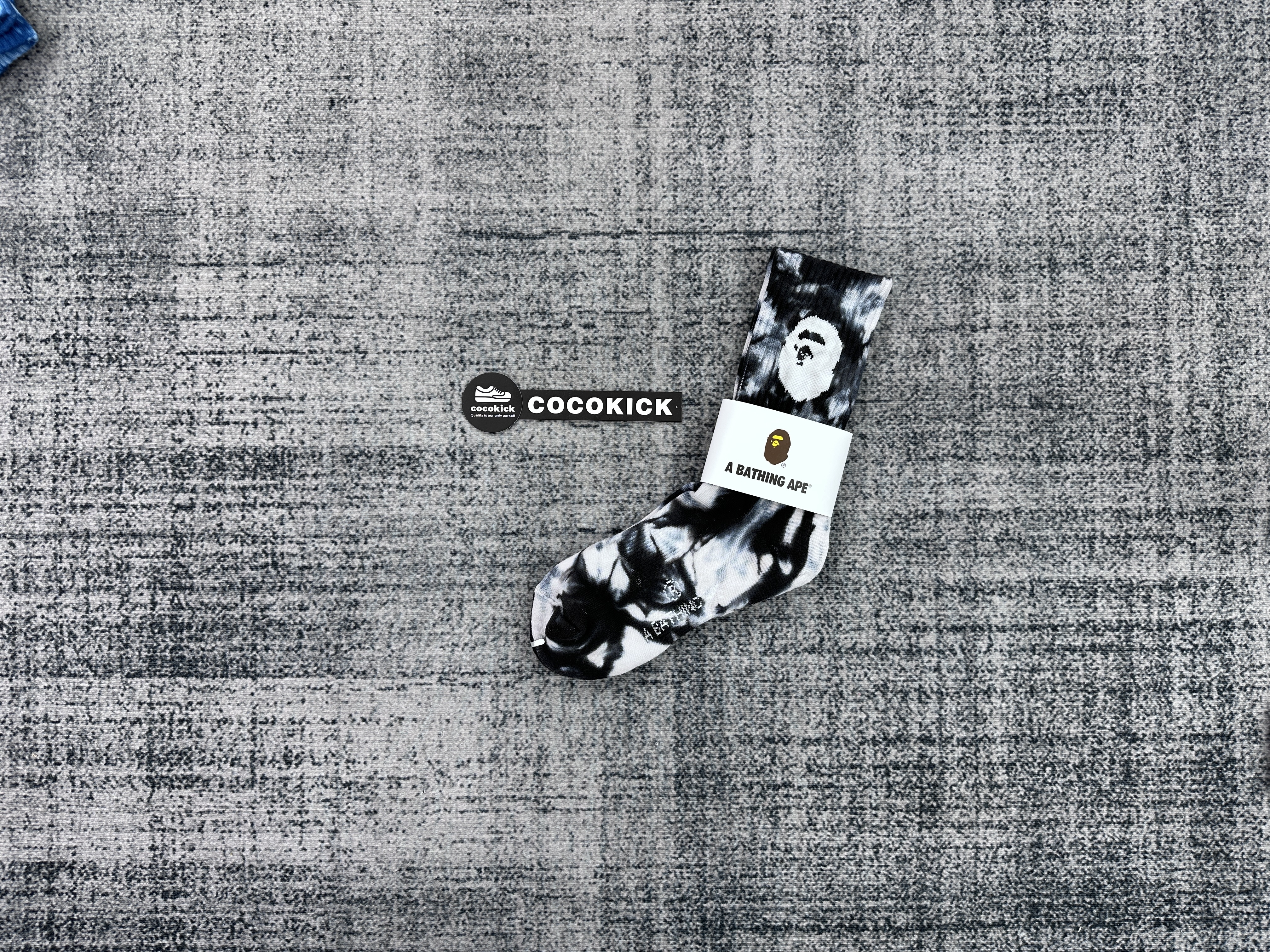 bape ape head high socks camouflage GF05084