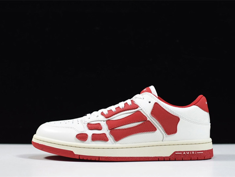 AMIRI Skel Top Low Red White MFS003-9460